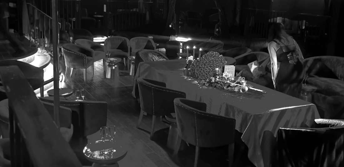 Awards dinner table setting